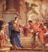 Cornelia Refusses the Crown of the Ptolomai sg LA HIRE, Laurent de